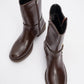 Fies Brown Buckled Boot (Women)
