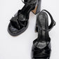 Lello - Black Patent Platform Pump (Women)