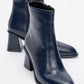 Maura - Navy Block Heel Boot (Women)