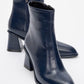Maura Block Heel Boot Navy