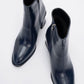 Maura - Navy Block Heel Boot (Women)
