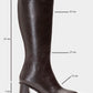 Paradis Knee-High Boot Brown