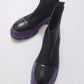 Bendis - Black/Purple Scuba Boot (Women)