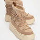 Dila Dark Beige Fur-Lined Winter Boot (Women)