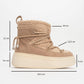 Dila Dark Beige Fur-Lined Winter Boot (Women)