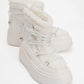 Dila White Fur-Lined Winter Boot (Women)