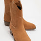 Some - Cognac Block Heel Boot (Women)