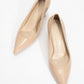 Calse - Dark Beige Patent Heeled Shoe (Women)