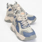 Lowel Blue-Gray Sneaker Boot (Women)