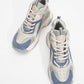 Lowel Blue-Gray Sneaker Boot (Women)