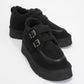Assos - Black Suede Short Ankle Boot (Women)