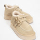 Assos - Beige Suede Short Ankle Boot (Women)