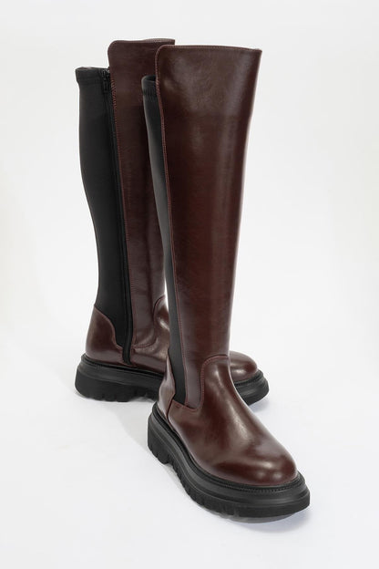 Shadow Boot Burgundy