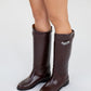 Yoko Burgundy Riding Boot (Women)