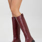 Alaska Burgundy Pattern Western Boot (Women)