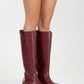 Alaska Burgundy Pattern Western Boot (Women)