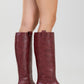 Alaska Burgundy Pattern Western Boot (Women)
