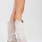 Liana - Beige Suede Chunky Heel Western Boot (Women)