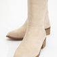 Svetlo - Beige Suede Back-Zip Knee-High Boot (Women)