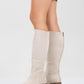 Svetlo - Beige Suede Back-Zip Knee-High Boot (Women)
