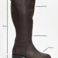 Svetlo - Brown Back-Zip Knee-High Boot (Women)
