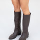 Svetlo - Brown Back-Zip Knee-High Boot (Women)