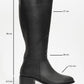 Svetlo - Black Back-Zip Knee-High Boot (Women)