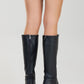 Svetlo - Black Back-Zip Knee-High Boot (Women)
