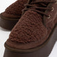 Tyson - Brown Suede With Fur Chunky Lace-Up Sport Boot (Women)