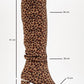 Vianella - Animal Patterned Knee-High Boot (Women)