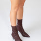 Thalin - Burgundy Pointed Toe Stiletto Boot (Women)