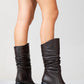 Soule - Brown Leather Heeled Short Boot (women)