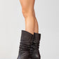 Soule - Brown Leather Heeled Short Boot (women)