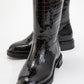 Alaska Black Pattern Western Boot (Women)