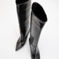 Camila - Black Printed Knee-High Boot (Women)