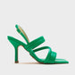 Heel - Green Heeled Sandal (Women)