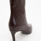 Noya Burgundy Cilt Stiletto Boot (Women)