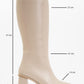 Paradis Knee-High Boot Beige