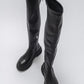 Chip - Black Knee-High Boot (Women)