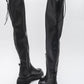 Chip - Black Knee-High Boot (Women)