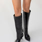 Camila - Black Heeled Boot (Women)
