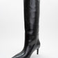 Camila - Black Heeled Boot (Women)