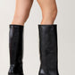 Camila - Black Heeled Boot (Women)