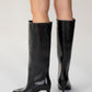 Camila - Black Heeled Boot (Women)