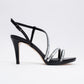 Nuevo - Black Jeweled High-Heel Dress Shoe (Women)