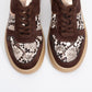 Montero - Brown Patterned Sneaker (Women)