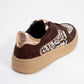 Montero - Brown Patterned Sneaker (Women)