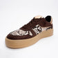 Montero - Brown Patterned Sneaker (Women)