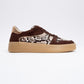 Montero - Brown Patterned Sneaker (Women)
