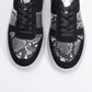 Montero - Black Patterned Sneaker (Women)